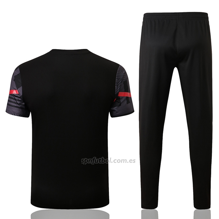 Chandal del AC Milan Manga Corta 2022-2023 Gris